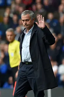 Jose Mourinho Leads Chelsea at Stamford Bridge: October 2015 Barclays Premier League Clash Against Aston Villa