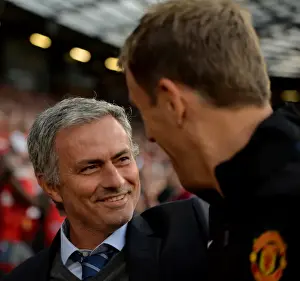 Jose Mourinho's Intense Focus Before Manchester United vs Chelsea (Premier League, 2013)