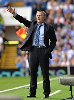 Images Dated 18th August 2013: Jose Mourinho's Return: Chelsea vs. Hull City Tigers, Barclays Premier League