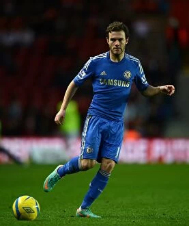 Southampton v Chelsea FA Cup 5th January 2013 Collection: Juan Mata in Action: FA Cup Third Round Showdown - Southampton vs. Chelsea (5th January 2013)