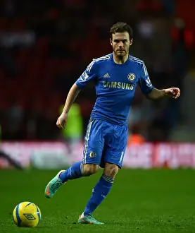 Juan Mata in Action: FA Cup Third Round Showdown - Southampton vs. Chelsea (5th January 2013)