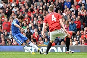 Manchester United v Chelsea 5th May 2013 Collection: Juan Mata's Stunner: Chelsea's First Goal vs. Manchester United (5th May 2013)