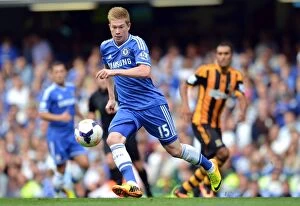 Chelsea v Hull City 18th August 2013 Collection: Kevin De Bruyne's Shining Debut: Chelsea vs. Hull City Tigers (BPL 2013)