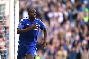 Images Dated 19th September 2015: Kurt Zouma Scores the Opener: Chelsea's Thrilling Start Against Arsenal in the Premier League at