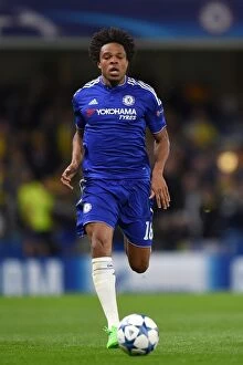 Images Dated 16th September 2015: Loic Remy Scores: Chelsea FC Triumphs over Maccabi Tel Aviv in UEFA Champions League Group G