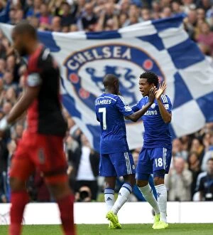 Images Dated 13th September 2014: Loic Remy's Fourth Goal: Chelsea's Dominance Over Swansea City (September 13, 2014)