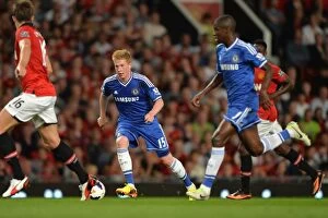 Images Dated 26th August 2013: Manchester United vs. Chelsea: Kevin De Bruyne's Return to Old Trafford (August 2013)