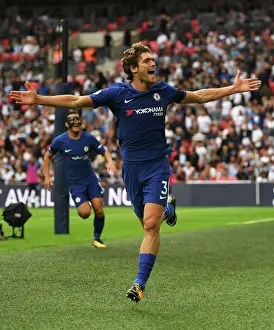 Marcos Alonso Scores Second Goal: Chelsea's Victory Over Tottenham Hotspur in Premier League