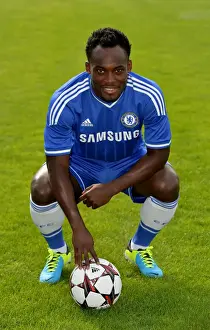 Michael Essien at Chelsea FC Training Ground (2013-2014 Squad)