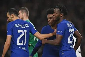 Home Prints: Michy Batshuayi Scores Fifth Goal: Chelsea Crushes Qarabag in Champions League