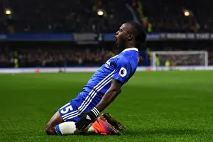 Moses Scores Chelsea's Second: Dramatic Moment at Stamford Bridge vs. Tottenham, Premier League