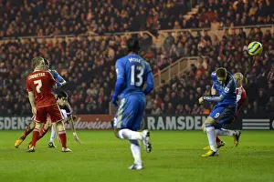 Nascimento Ramires Scores First FA Cup Goal for Chelsea against Middlesbrough at Riverside Stadium (27th February 2013)