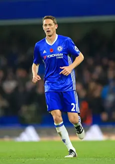 Nemanja Matic in Action: Premier League Clash at Stamford Bridge - Chelsea vs Everton