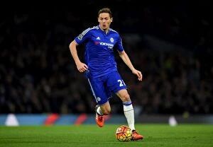 Images Dated 21st November 2015: Nemanja Matic's Dominant Display: Chelsea's Victory Over Norwich City, Premier League