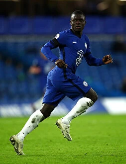 Images Dated 4th January 2021: N'Golo Kante in Action: Chelsea vs Manchester City, Premier League, Stamford Bridge