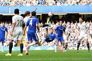 Images Dated 8th August 2015: Oscar in Action: Chelsea FC vs Swansea City (August 2015)
