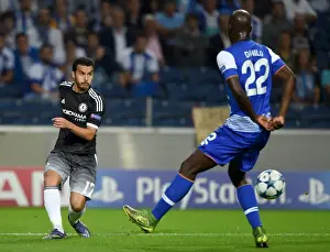 September 2015 Prints: Pedro Aims for Glory: Chelsea vs. FC Porto in Champions League (September 2015)
