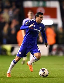 September 2015 Collection: Pedro's Strike: Chelsea's Victory Over Walsall in the Capital One Cup Third Round (September 2015)