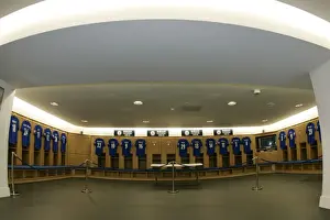 A Peek into Stamford Bridge: The Home Changing Room and Electric Stadium Atmosphere