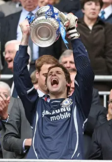 Petr Cech's FA Cup Triumph: Chelsea's Victory over Manchester United at Wembley (2007)