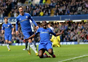 Ramires Scores Chelsea's Second Goal: Chelsea v Tottenham Hotspur, Barclays Premier League, Stamford Bridge (8th May 2013)