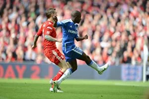 FA Cup Final versus Liverpool May 2012 Collection: Ramires Scores the Opener: Chelsea's FA Cup Final Victory over Liverpool (2012)