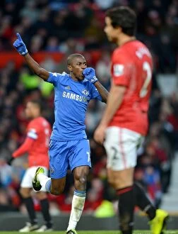 Images Dated 10th March 2013: Ramires's Thrilling FA Cup Goal: Manchester United vs. Chelsea (March 10)