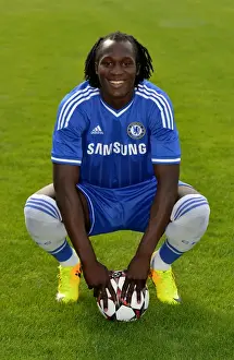 Romelu Lukaku at Chelsea FC Training Ground: 2013-2014 Squad Season