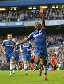 Samuel Eto'o's Thrilling Goal Celebration: Chelsea vs. Cardiff City (September 21, 2013)