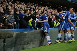 Samuel Eto'o's Thrilling Goal Celebration Amongst Roaring Chelsea Fans vs. West Bromwich Albion (November 9, 2013)
