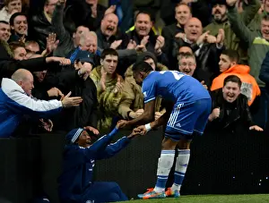 Samuel Eto'o's Triple Strike: Chelsea's Thrilling Third Goal vs. Manchester United (19th January 2014)
