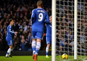 Chelsea v Manchester City 27th October 2013 Collection: Schurrle's Stamford Bridge Stunner: Chelsea's Thrilling Opener Against Manchester City