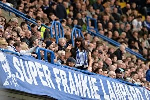 Images Dated 7th April 2013: A Sea of Blue: Chelsea Fans Unwavering Support (Chelsea v Sunderland, Barclays Premier League)