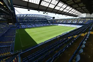 A Sea of Blues: Chelsea Football Club at Stamford Bridge during Premier League Action (September 2012)