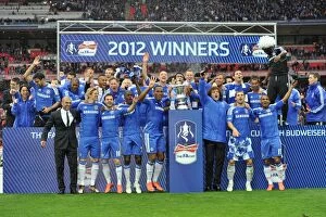 Images Dated 5th May 2012: Showdown at Wembley: FA Cup Final 2012 - Liverpool vs. Chelsea