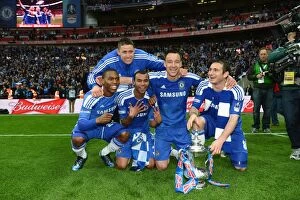 Images Dated 5th May 2012: Showdown at Wembley: FA Cup Final - Liverpool vs. Chelsea (2012)
