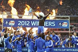 Images Dated 5th May 2012: Showdown at Wembley: Liverpool vs. Chelsea (2012) - FA Cup Final