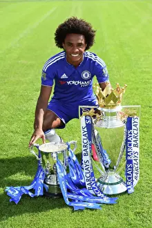 Soccer - Barclays Premier League - Chelsea FC 2015 / 16 Team Photocall - Cobham Training