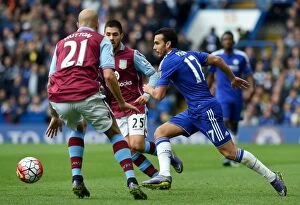 October 2015 Gallery: Soccer - Barclays Premier League - Chelsea v Aston Villa - Stamford Bridge