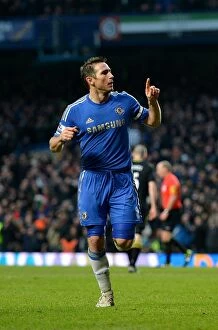 Frank Lampard Collection: Soccer - Barclays Premier League - Chelsea v Wigan Athletic - Stamford Bridge