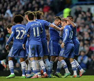 League Matches 2013-2014 Season Collection: Chelsea v Newcastle United 8th February 2014