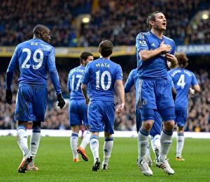 Frank Lampard Collection: Soccer - Barclays Premier League - Chelsea v West Ham United - Stamford Bridge
