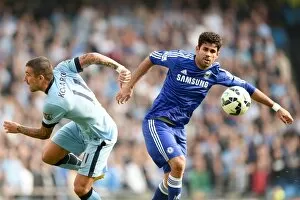 Images Dated 21st September 2014: Soccer - Barclays Premier League - Manchester City v Chelsea - Etihad Stadium