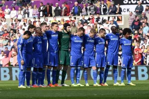 Swansea City V Chelsea 13th April 2014 Prints: Soccer - Barclays Premier League - Swansea City v Chelsea - Liberty Stadium