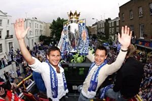 2000's Collection: Soccer - Barclays Premiership - Chelsea - Trophy Parade