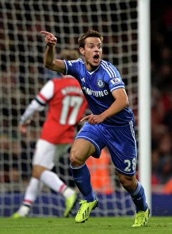 Images Dated 29th October 2013: Soccer - Capital One Cup - Fourth Round - Arsenal v Chelsea - Emirates Stadium