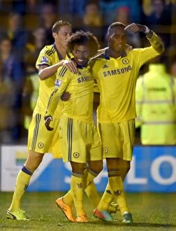 Shrewsbury Town v Chelsea 28th October 2014 Gallery: Soccer - Capital One Cup - Fourth Round - Shrewsbury Town v Chelsea - Greenhous Meadow