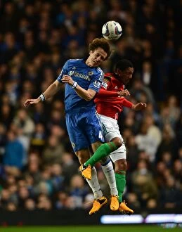 Images Dated 9th January 2013: Soccer - Capital One Cup - Semi Final - First Leg - Chelsea v Swansea City - Stamford Bridge