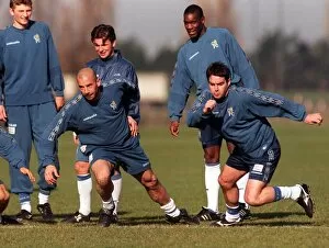 Training Pictures Gallery: SOCCER Chelsea / Vialli 2