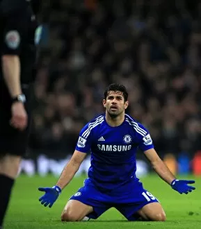 Chelsea v Liverpool 27th January 2015 Gallery: Soccer - Diego Costa Filer